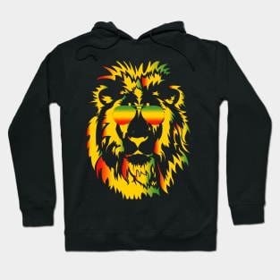 Cool Rasta Lion Hoodie